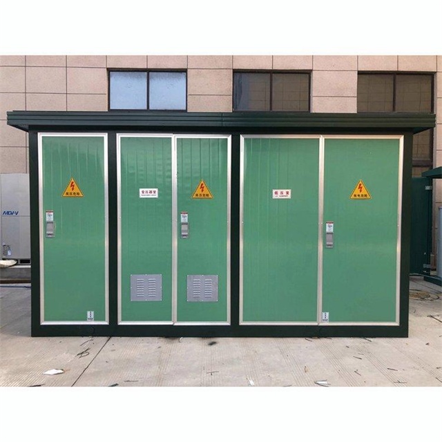荔湾1600KVA欧式箱式变压器